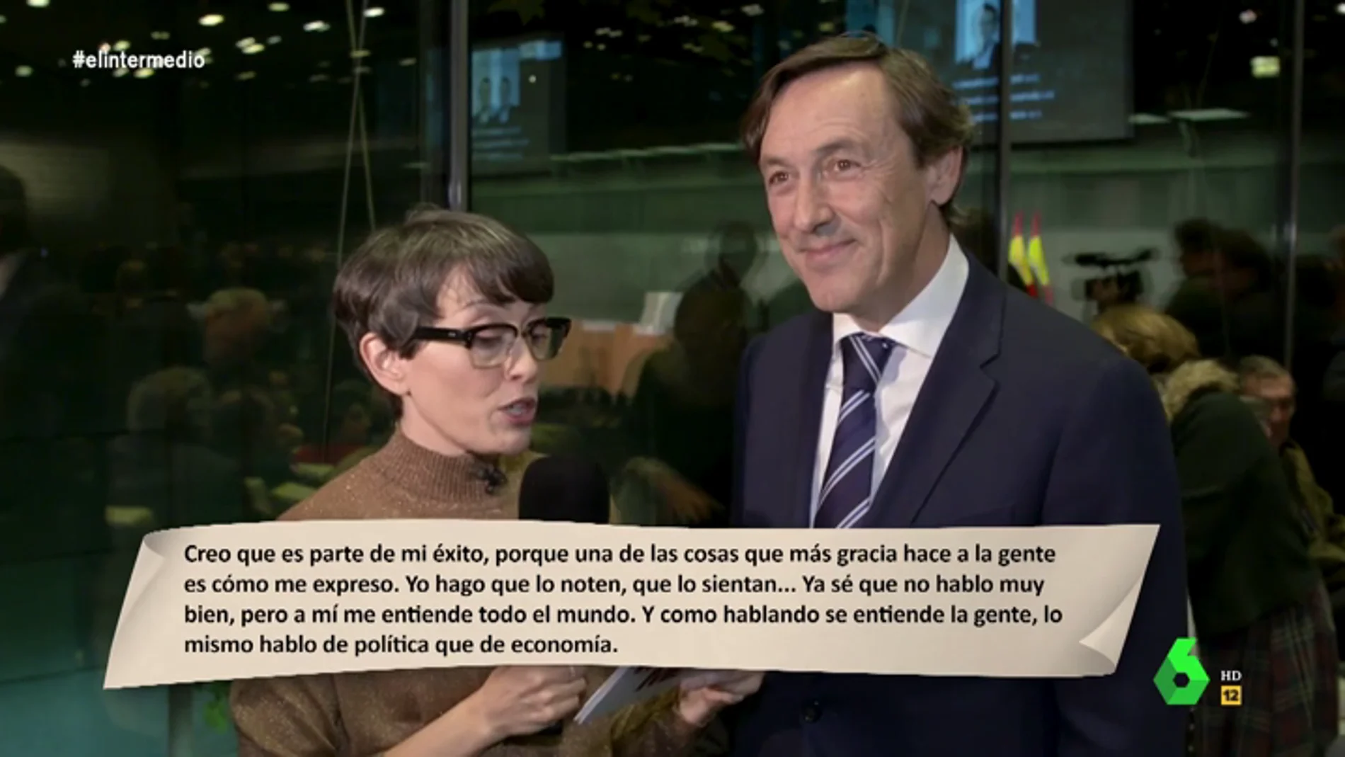 Rafael Hernando y Javier Maroto atribuyen una frase de Belén Esteban a Mariano Rajoy: "Es Rajoy en estado puro"