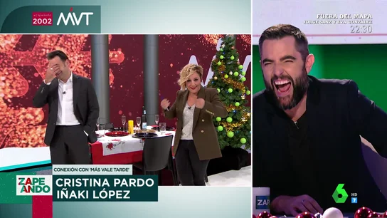 La cómica confesión de Cristina Pardo que desata las risas del plató: "Mi padre convierte la casa en un puticlub con las luces de Navidad" La cómica confesión de Cristina Pardo que desata las risas del plató: "Mi padre convierte la casa en un puticlub con las luces de Navidad"