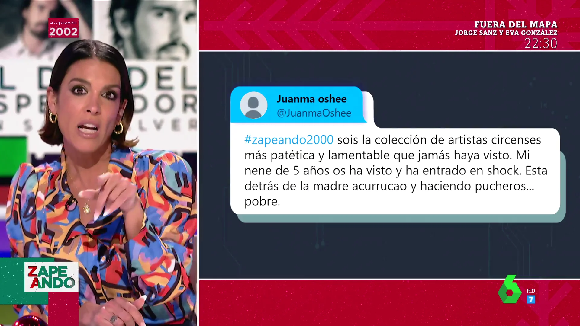 El monumental enfado de Lorena Castell en directo con un hater: "Aquí el único patético eres tú"