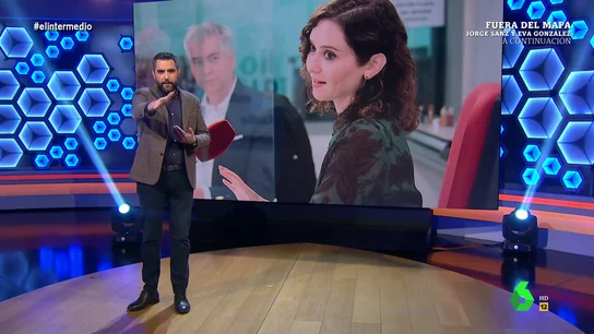La tajante respuesta de Dani Mateo a Isabel Díaz Ayuso: "Montando numeritos nadie le gana" La tajante respuesta de Dani Mateo a Isabel Díaz Ayuso: "Montando numeritos nadie le gana"