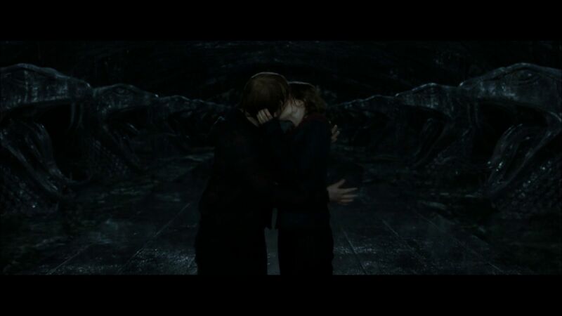 Beso Ron - Hermione