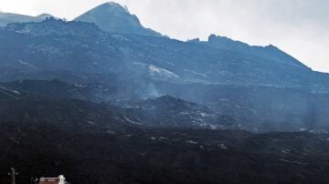 El volcán de La Palma, este 24 diciembre.