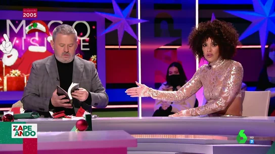 El emotivo regalo de Cristina Pedroche a Miki Nadal por el amigo invisible de Zapeando El emotivo regalo de Cristina Pedroche a Miki Nadal por el amigo invisible de Zapeando