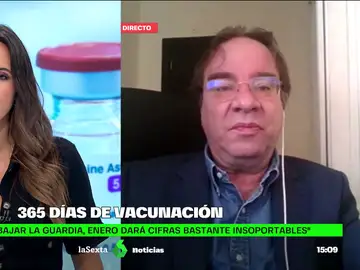 El presidente de la Asociación Española de Vacunología, Amós García