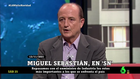 Miguel Sebastián en laSexta Noche Miguel Sebastián en laSexta Noche