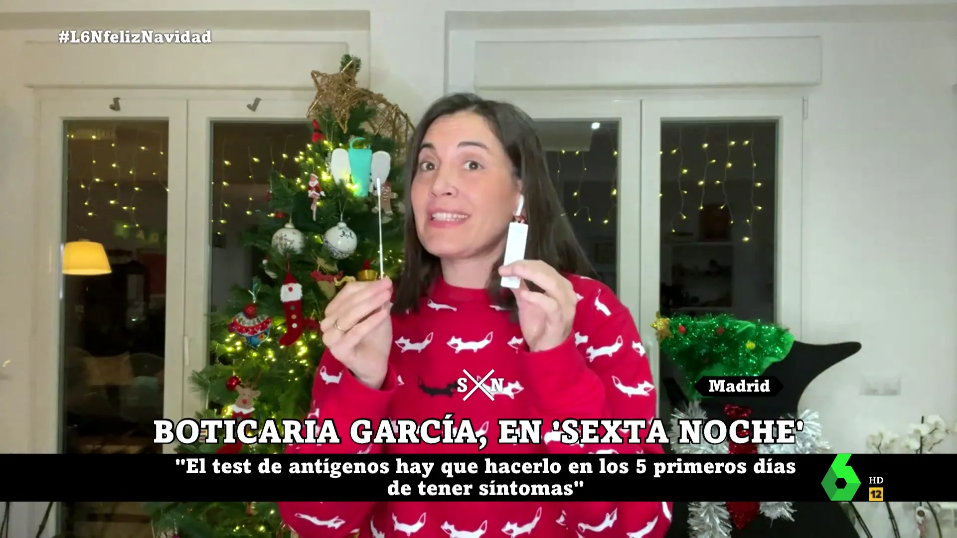 Boticaria García en laSexta Noche