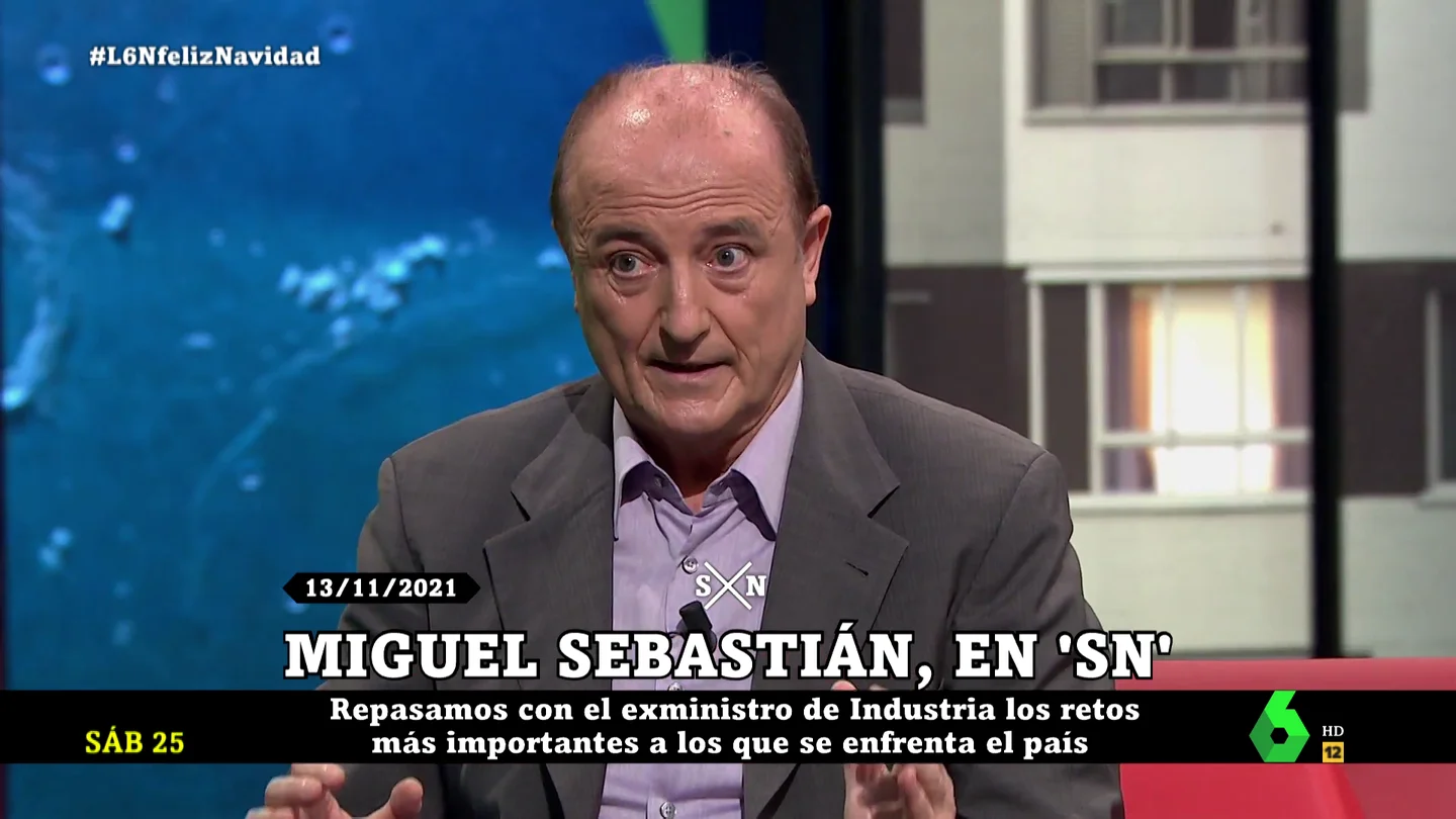 Miguel Sebastián en laSexta Noche Miguel Sebastián en laSexta Noche