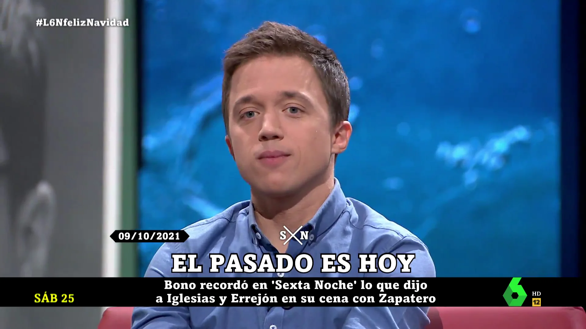 Íñigo Errejón en laSexta Noche