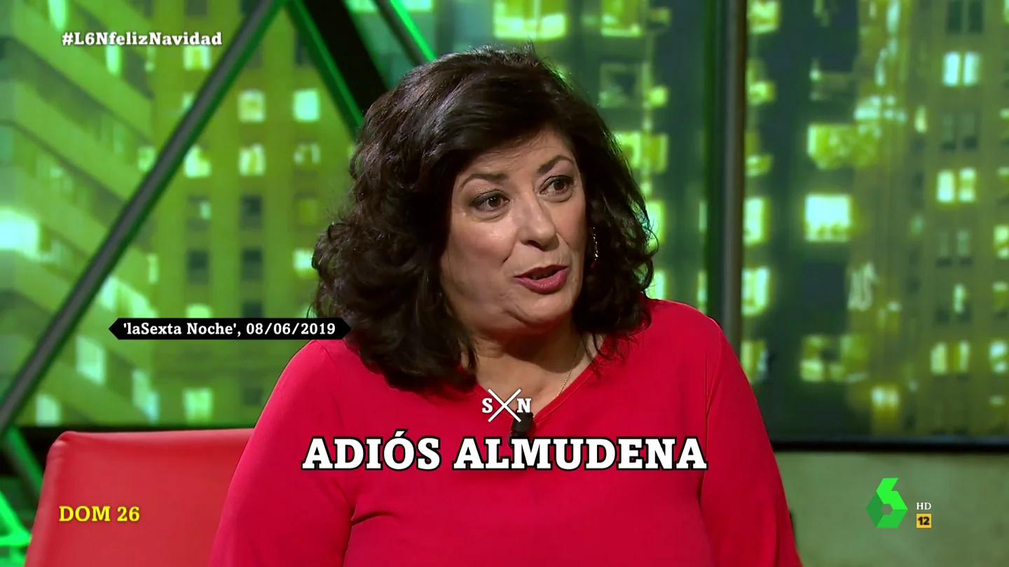 Almudena Grandes en laSexta Noche Almudena Grandes en laSexta Noche