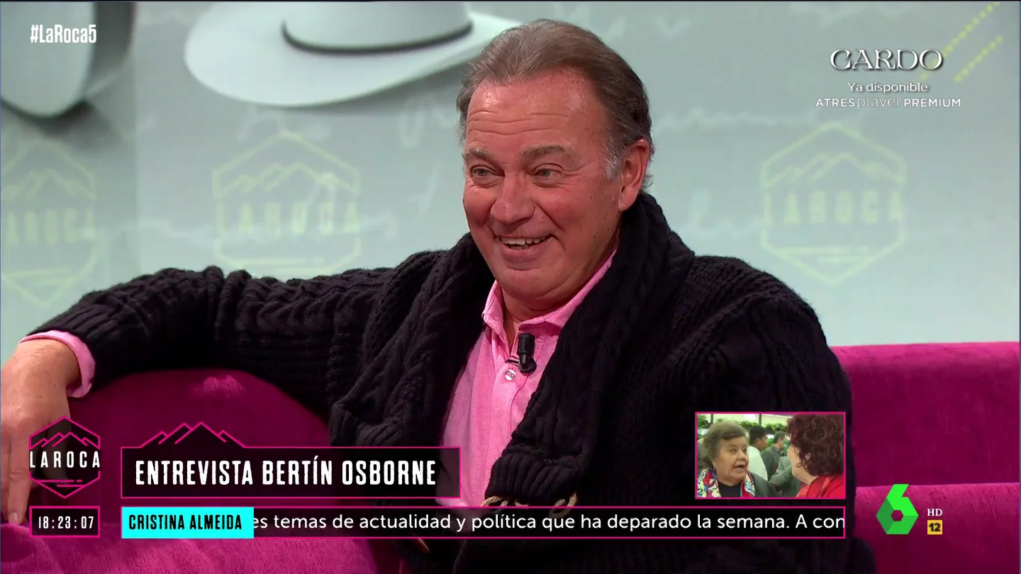 Bertín Osborne en La Roca Bertín Osborne en La Roca