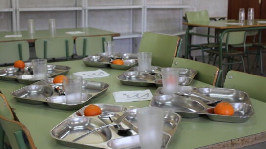 Los comedores escolares de la comarca abren durante la Navidad