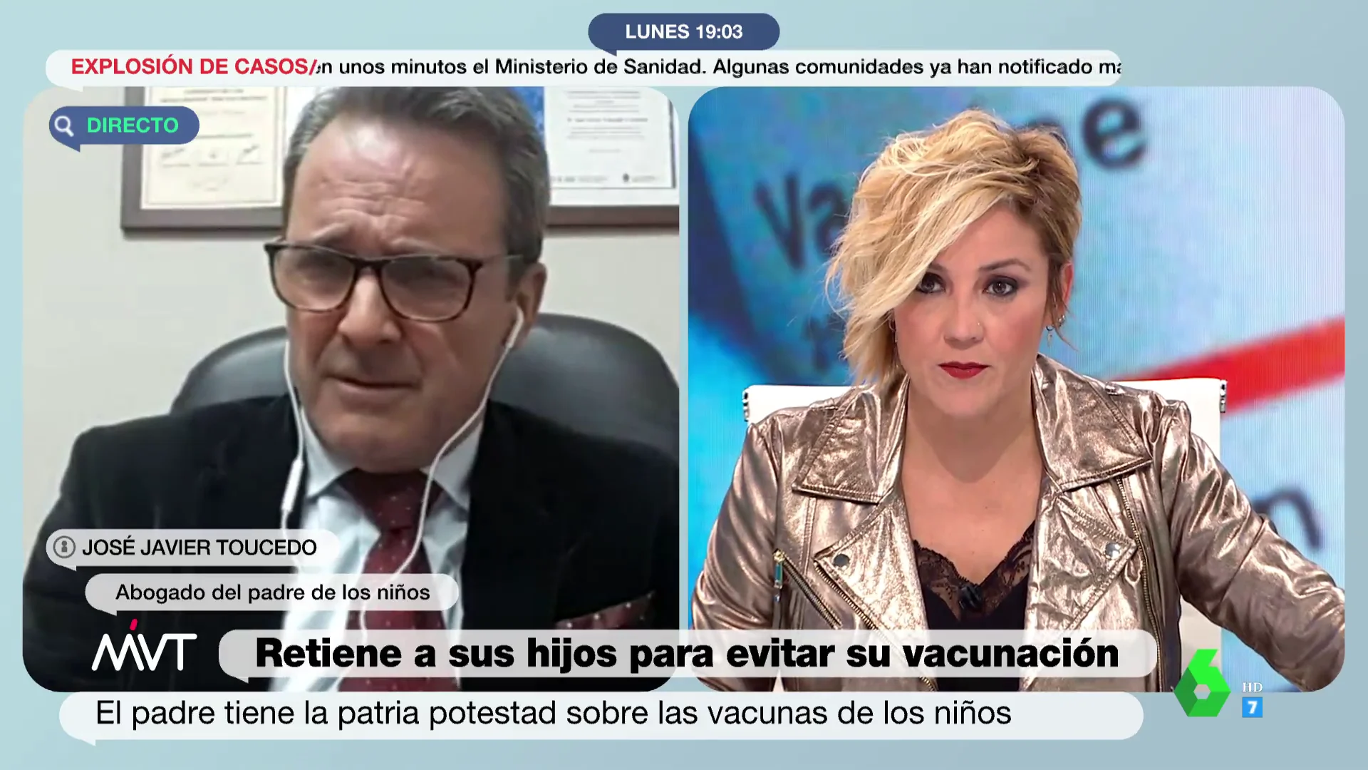 Un padre denuncia que la madre de sus hijos se ha llevado a los niños para evitar su vacunación