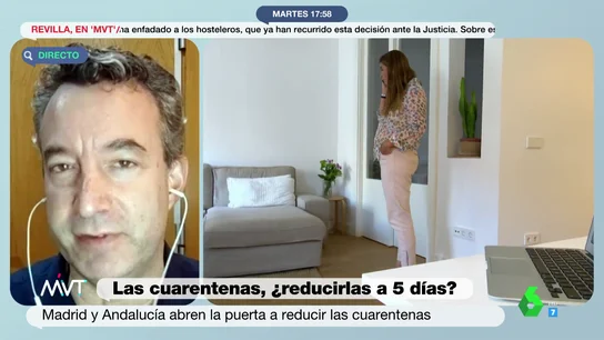 La advertencia del doctor Carballo sobre acortar las cuarentenas: "Hacerlo sin ninguna prueba es un peligro" La advertencia del doctor Carballo sobre acortar las cuarentenas: "Hacerlo sin ninguna prueba es un peligro"