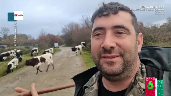 La respuesta viral del 'cabrero youtuber de Sierra de Gata' a una urbanita que criticó que hubiera vacas en la carretera La respuesta viral del 'cabrero youtuber de Sierra de Gata' a una urbanita que criticó que hubiera vacas en la carretera