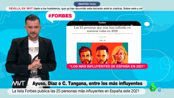 Los españoles más influyentes según Forbes