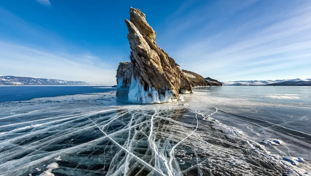 Lago Baikal. Rusia