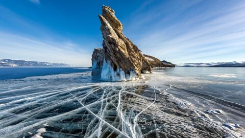 Lago Baikal. Rusia