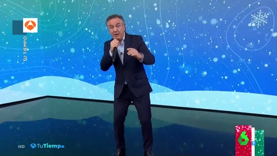 El cómico rap meteorológico de Roberto Brasero en televisión que arrasa en redes El cómico rap meteorológico de Roberto Brasero en televisión que arrasa en redes