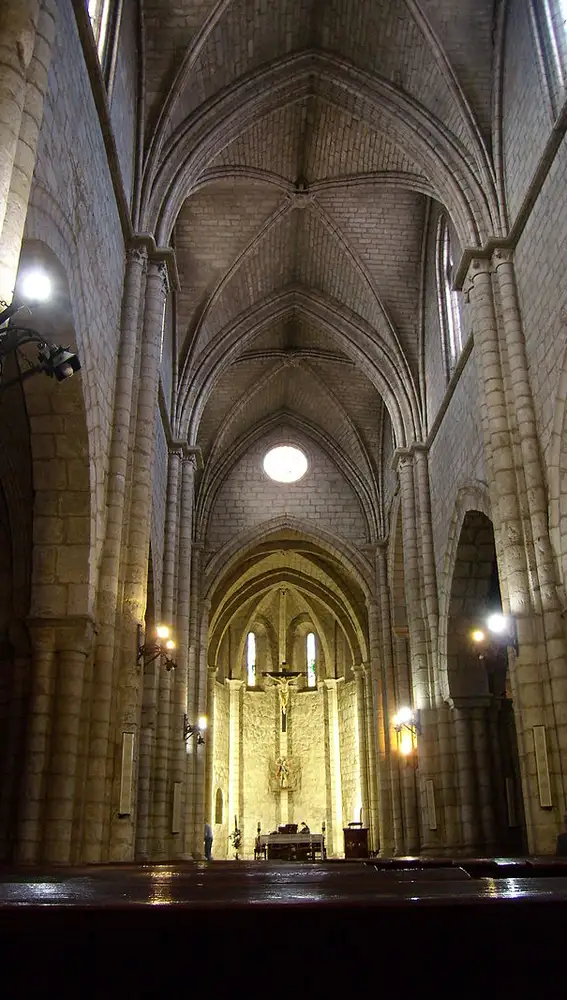 Interior de la Iglesia de San Miguel