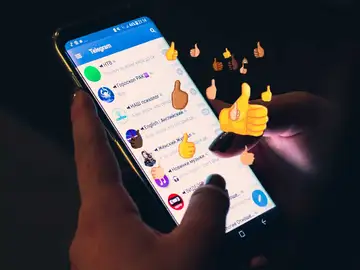 Cómo reaccionar a un mensaje de Telegram Cómo reaccionar a un mensaje de Telegram