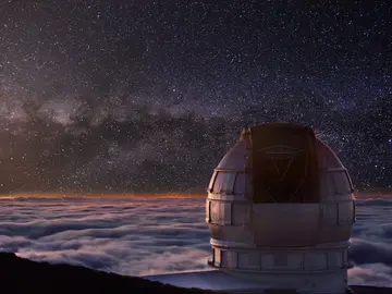 La Palma mira al cielo desde su nuevo Centro de Visitantes en el Observatorio Astronómico del Roque de los Muchachos La Palma mira al cielo desde su nuevo Centro de Visitantes en el Observatorio Astronómico del Roque de los Muchachos