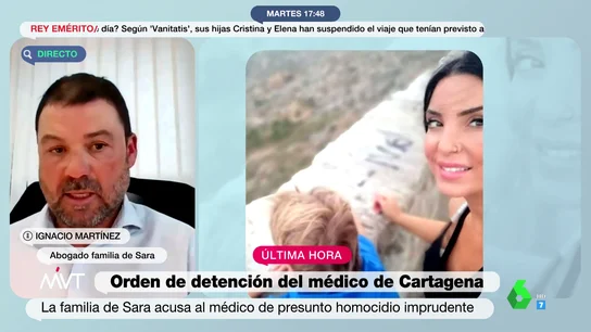 Ignacio Martínez, abogado de la familia de Sara Ignacio Martínez, abogado de la familia de Sara