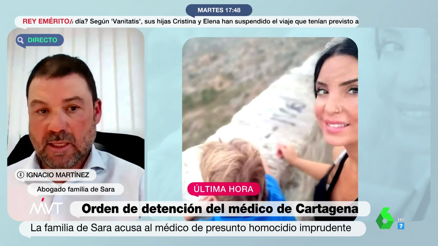 Ignacio Martínez, abogado de la familia de Sara Ignacio Martínez, abogado de la familia de Sara