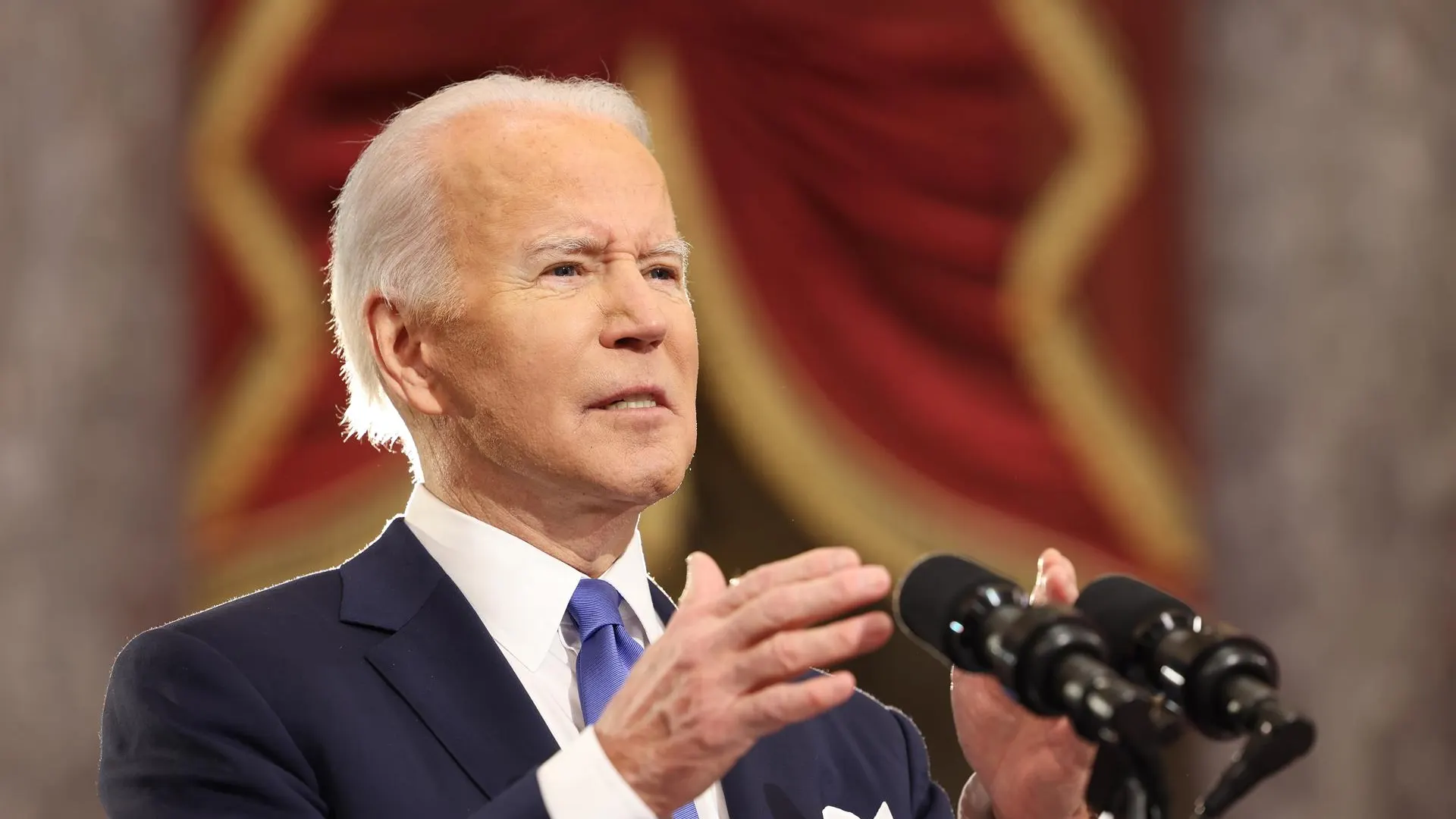 Joe Biden, en su discurso a la nación