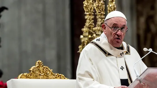 El papa Francisco, durante una audiencia en el Vaticano El papa Francisco, durante una audiencia en el Vaticano