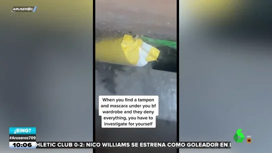 Descubre un tampón que no es suyo en casa de su novio y llama al fabricante para dar con la dueña Descubre un tampón que no es suyo en casa de su novio y llama al fabricante para dar con la dueña