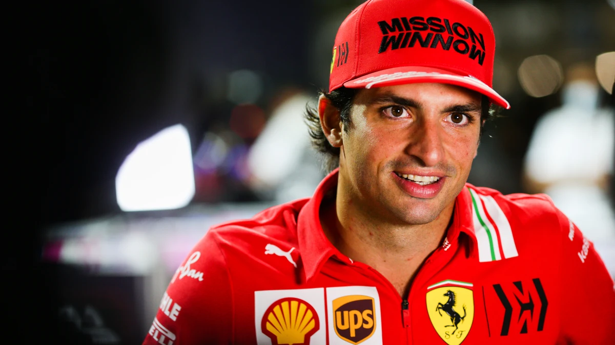 Carlos Sainz, con Ferrari