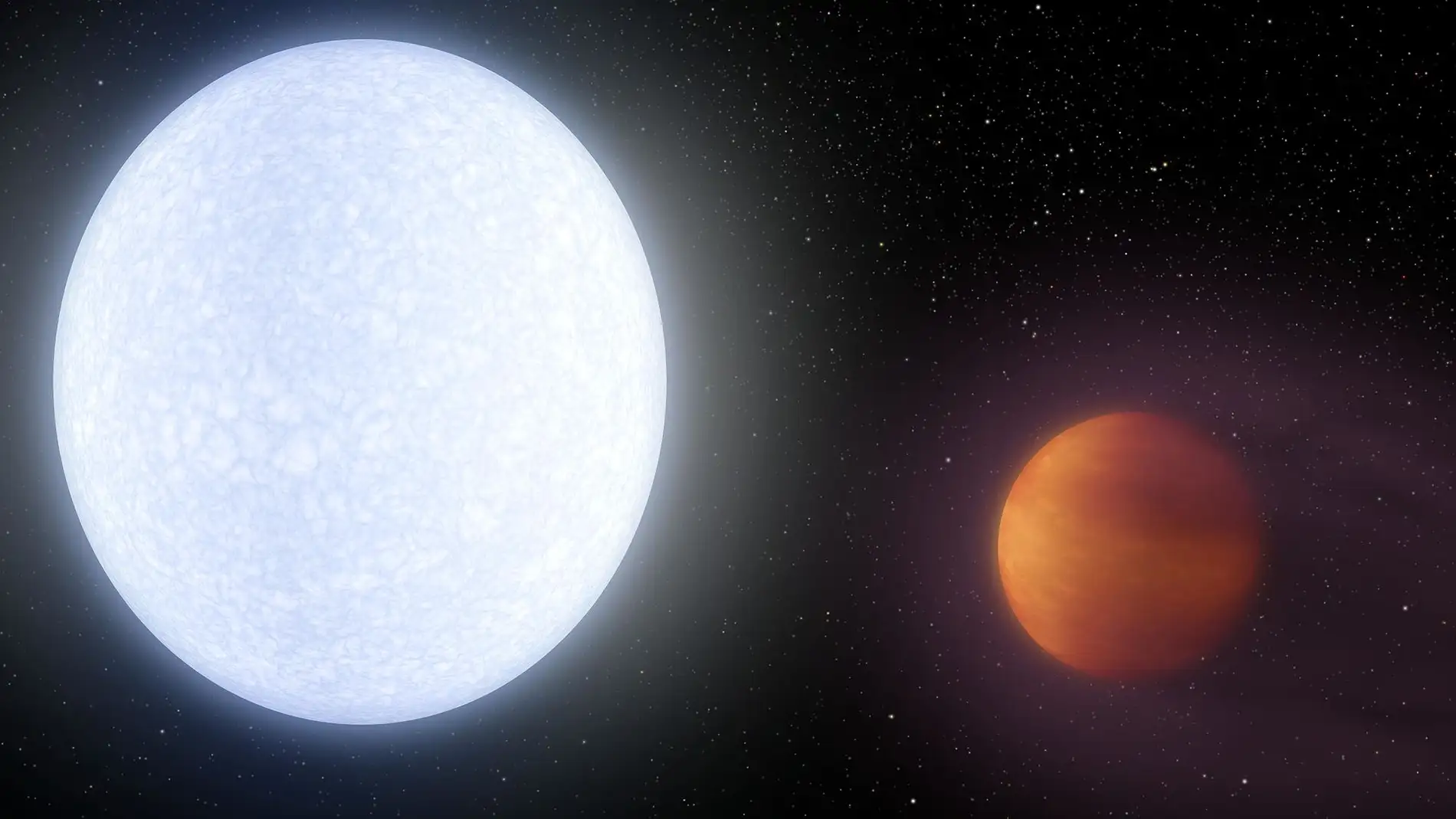 Primera deteccion de atomos de oxigeno en la atmosfera de un exoplaneta