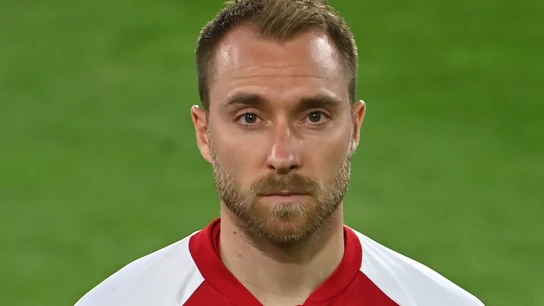 Eriksen, con Dinamarca Eriksen, con Dinamarca