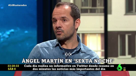 La postura de Ángel Martín sobre los antivacunas: "El debate se está estirando en el tiempo de forma innecesaria" La postura de Ángel Martín sobre los antivacunas: "El debate se está estirando en el tiempo de forma innecesaria"