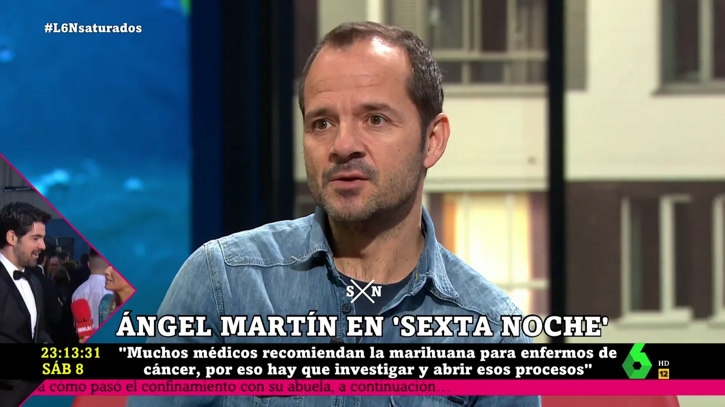 Ángel Martín desmonta el mito de la creatividad bajo los efectos de las drogas: "Algunos buscamos una justificación" Ángel Martín desmonta el mito de la creatividad bajo los efectos de las drogas: "Algunos buscamos una justificación"