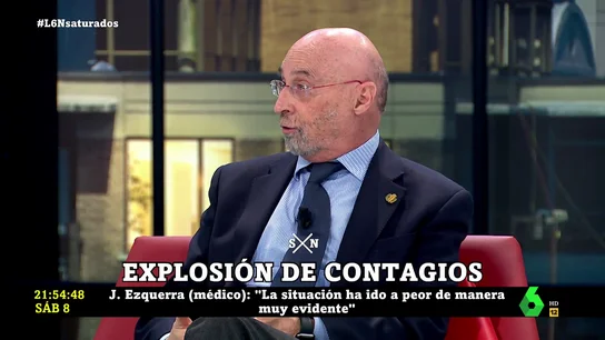 La denuncia del doctor Julián Ezquerra sobre "los partes de baja por coronavirus" que "rematan a la Atención Primaria" La denuncia del doctor Julián Ezquerra sobre "los partes de baja por coronavirus" que "rematan a la Atención Primaria"