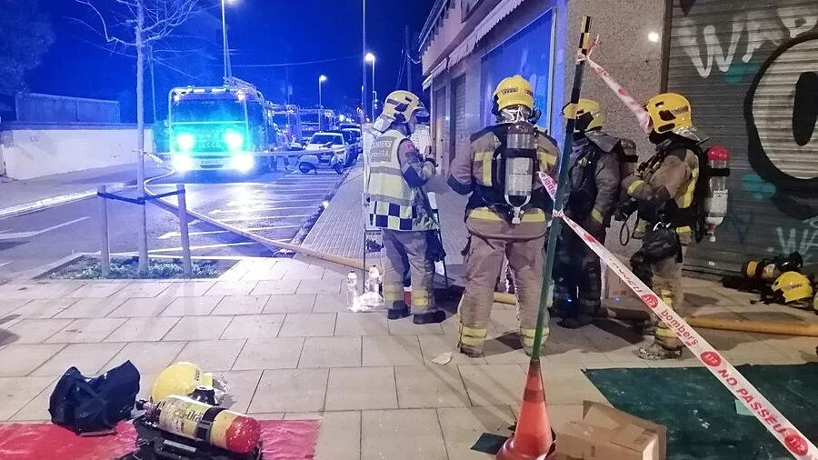 Muere una mujer de 83 años en el incendio de su piso en Malgrat de Mar