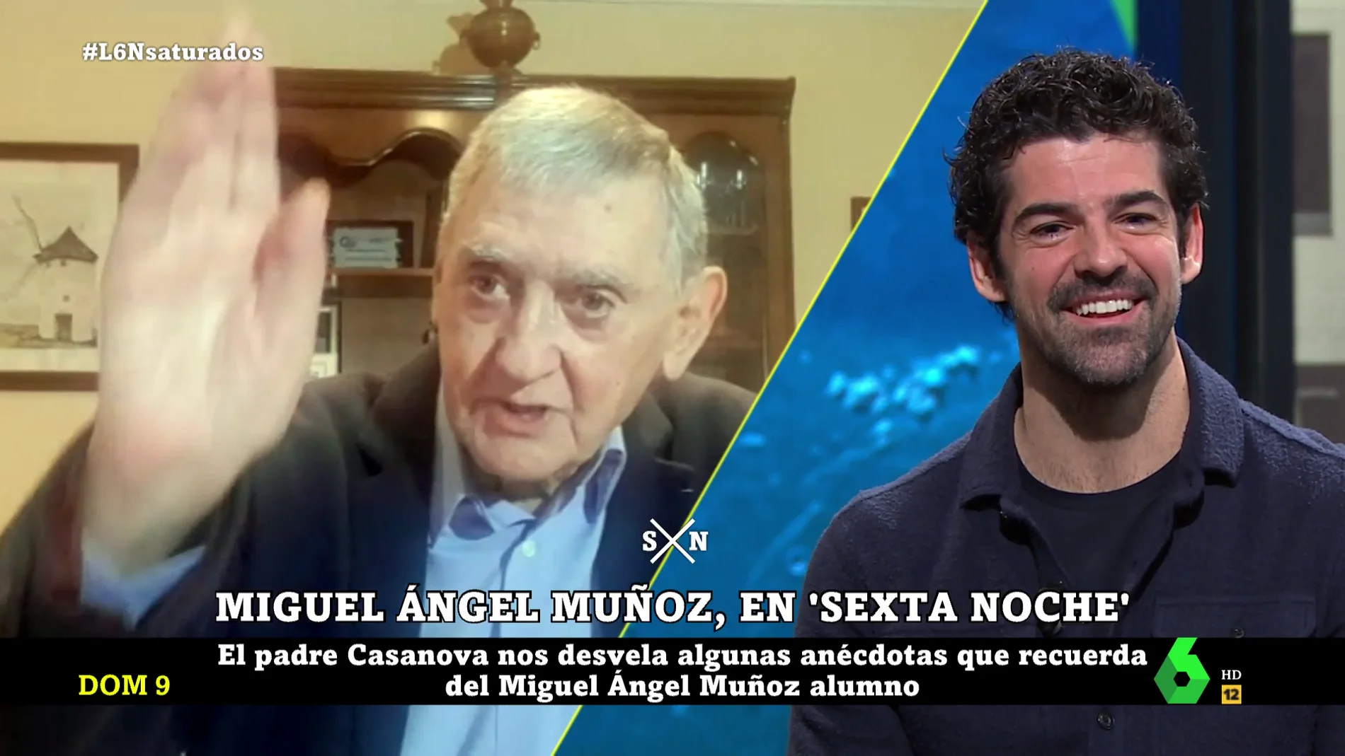 La sorpresa en directo del mentor de Miguel Ángel Muñoz: "Ligaba más de lo debido, pero lo llevaba en secreto"