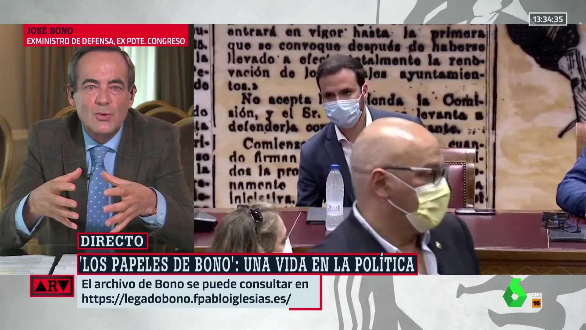 José Bono, en Al Rojo Vivo