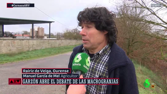 La defensa de un agricultor gallego al ministro Garzón sobre las macrogranjas: "Tiene moita razón" La defensa de un agricultor gallego al ministro Garzón sobre las macrogranjas: "Tiene moita razón"