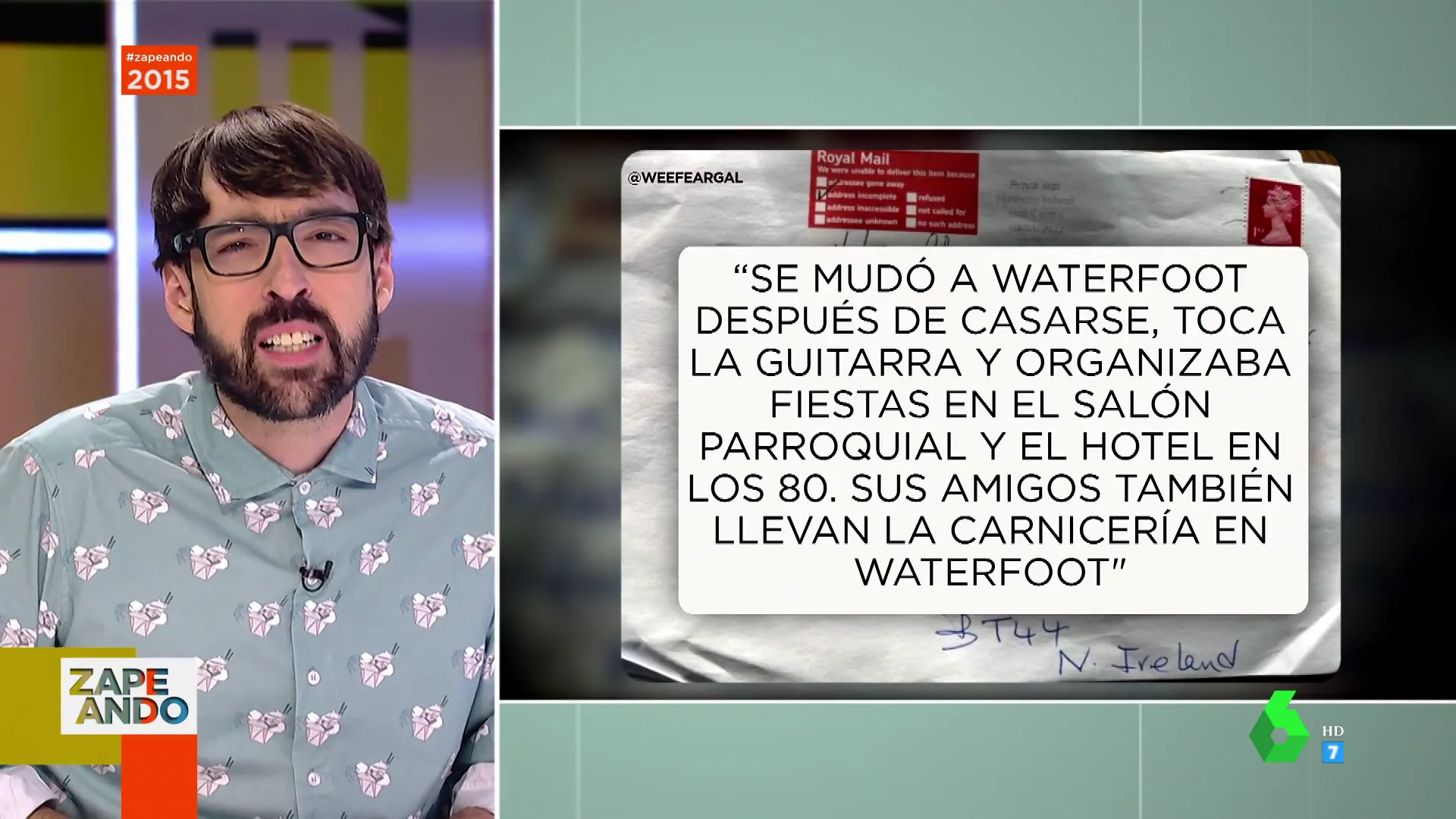 Del nombre de sus padres a sus aficiones: escriben en una carta todo lo que saben de su amigo al no tener su dirección