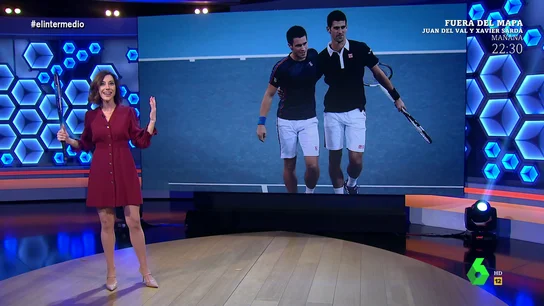 La ironía de Cristina Gallego por la "persecución" a Djokovic: "Lucha por hacer con las vacunas lo que le salga de las pelotas" La ironía de Cristina Gallego por la "persecución" a Djokovic: "Lucha por hacer con las vacunas lo que le salga de las pelotas"
