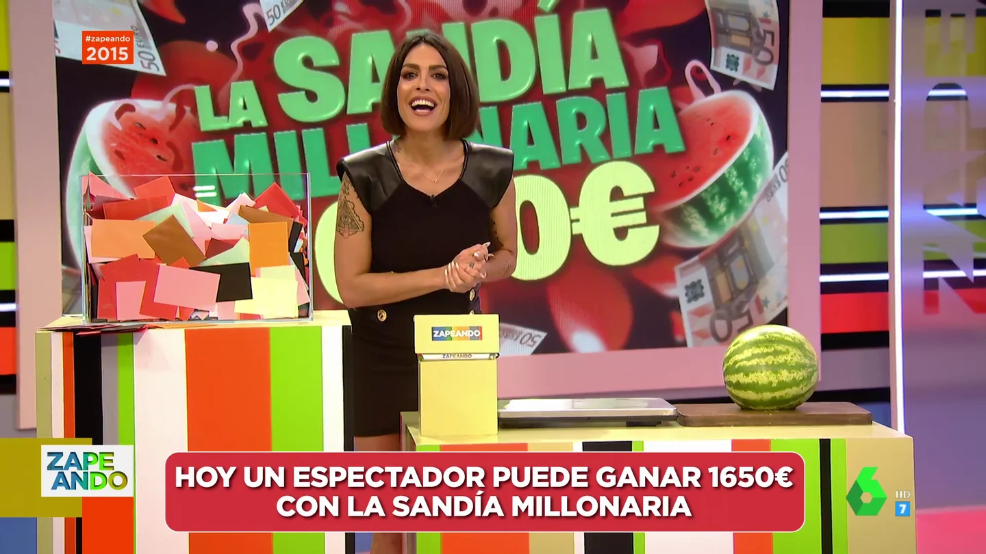 La inesperada respuesta de una concursante de 'La sandía millonaria' cuando Lorena Castell le pregunta dónde está La inesperada respuesta de una concursante de 'La sandía millonaria' cuando Lorena Castell le pregunta dónde está
