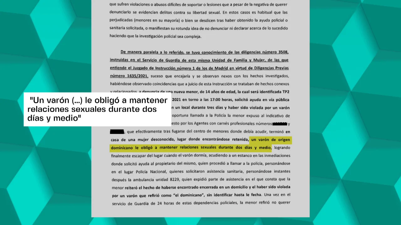 El horror de las niñas prostituidas en Madrid: un padre vendió a su hija por dos bolsas de cocaína