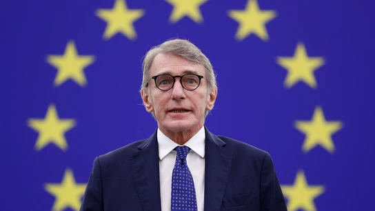 Muere el presidente del Parlamento Europeo, David Sassoli, a los 65 años Muere el presidente del Parlamento Europeo, David Sassoli, a los 65 años