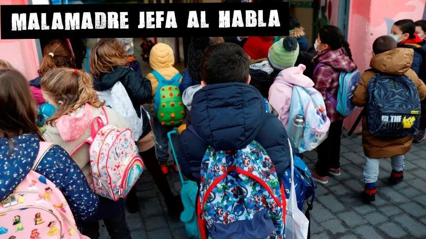 Vuelta al cole en el CEIP Padre Poveda en Madrid