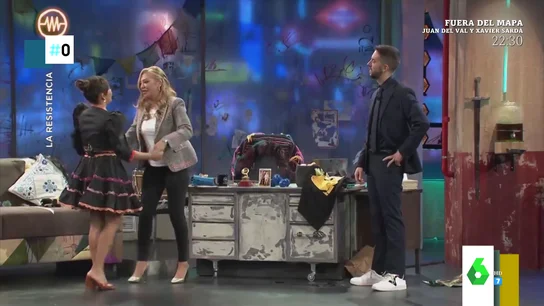 Belén Esteban, David Broncano y Candela Peña: así fue el divertido encuentro sorpresa en La Resistencia Belén Esteban, David Broncano y Candela Peña: así fue el divertido encuentro sorpresa en La Resistencia
