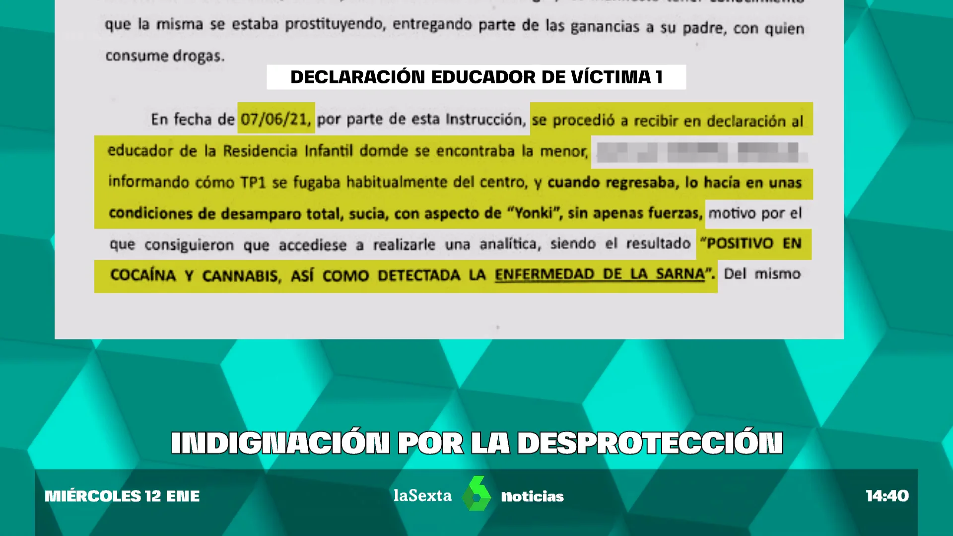 El centro de menores conocía el caso de las niñas prostituidas en Madrid y nadie denunció: "Volvía con aspecto de 'Yonki'"