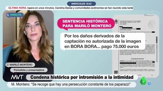 Mariló Montero, en MVT Mariló Montero, en MVT