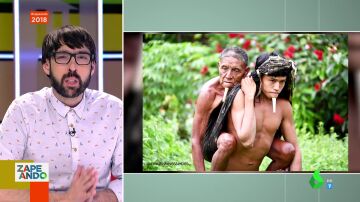 El joven indígena del Amazonas que llevó a su padre a hombros durante seis horas para vacunarle